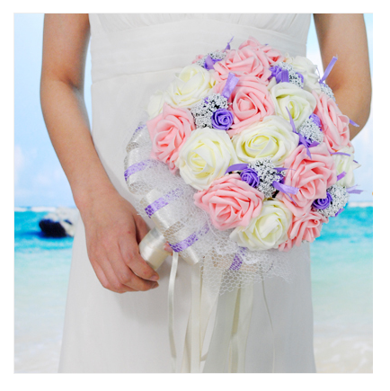 Multi Colour Bridal Hand Bouquet 4