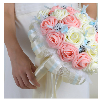 Multi Colour Bridal Hand Bouquet 5